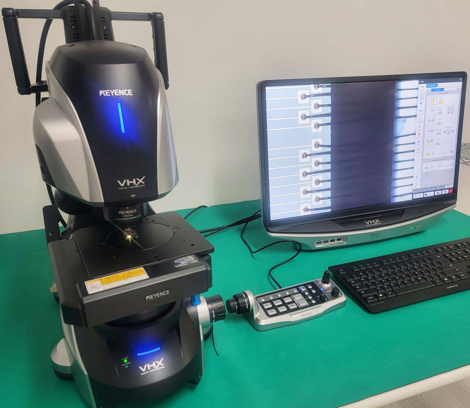 Keyence VHX 7000 Automated Digital Microscope Bridge Tronic Global