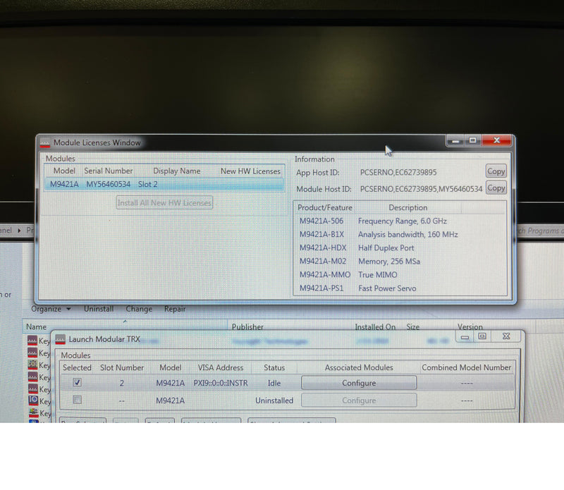 Keysight / Agilent M 9421 A VXT Vector Transceiver