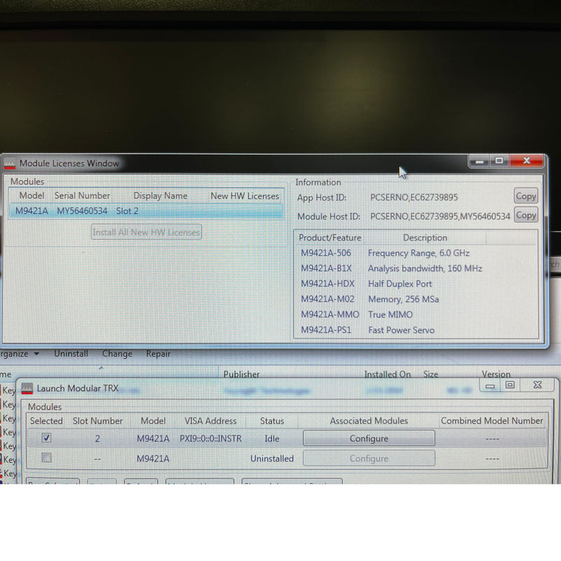 Keysight / Agilent M 9421 A VXT Vector Transceiver
