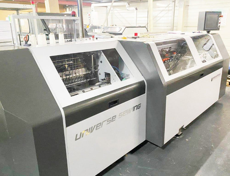 Meccanotecnica Aster Universe Automatic Folding & Book-Thread Stitching Machine