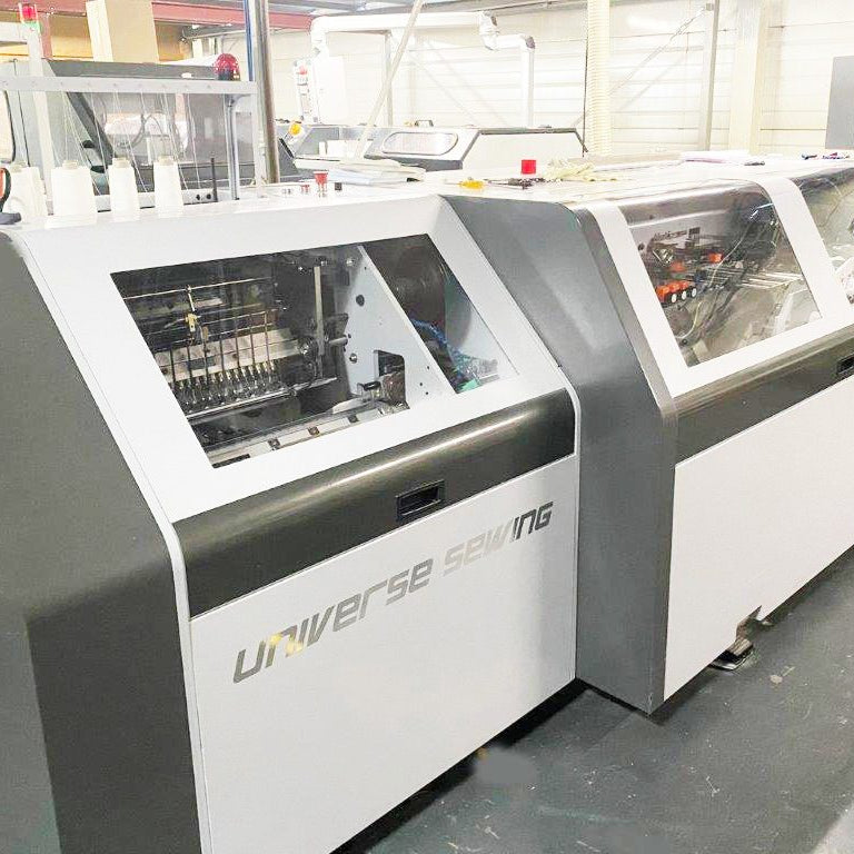 Meccanotecnica Aster Universe Automatic Folding & Book-Thread Stitching Machine