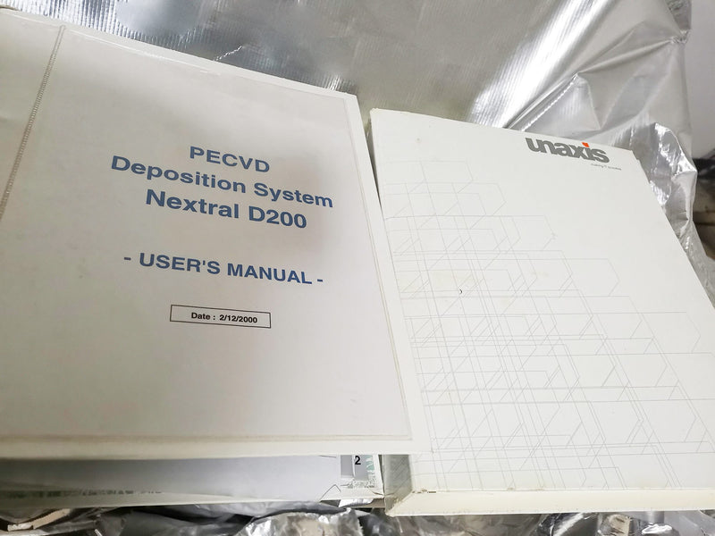 Unaxis / Nextral ND 200 PECVD (Plasma-Enhanced Chemical Vapor Deposition)