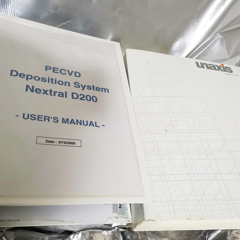 Unaxis / Nextral ND 200 PECVD (Plasma-Enhanced Chemical Vapor Deposition)