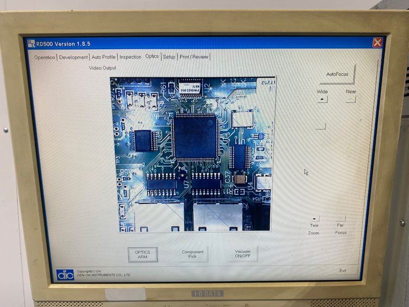 DEN-ON RD 500 SII BGA Rework Station