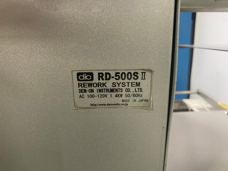 DEN-ON RD 500 SII BGA Rework Station