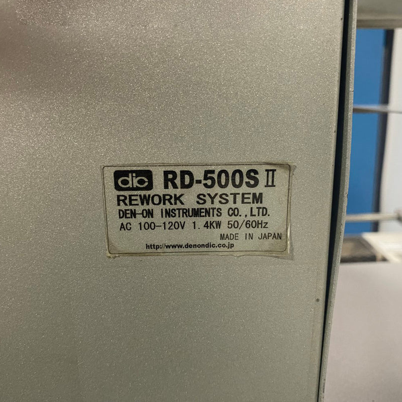 DEN-ON RD 500 SII BGA Rework Station