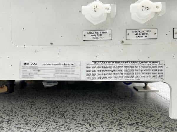 Semitool Raider ECD 312 Electroplating