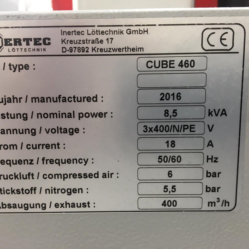 Inertec Cube 460 Selective Soldering Machine