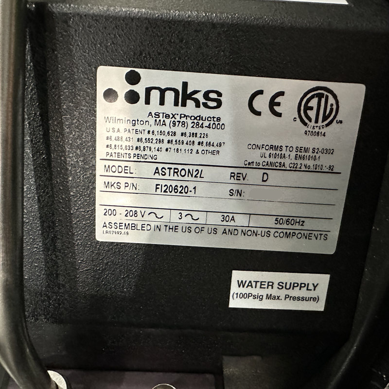 MKS FI 20620-1 RPS Power Supply
