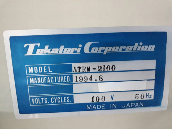 Takatori ATRM 2100 Tape Remover