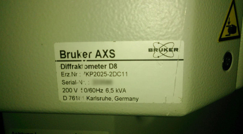 Bruker D 8 Discover Diffractometer