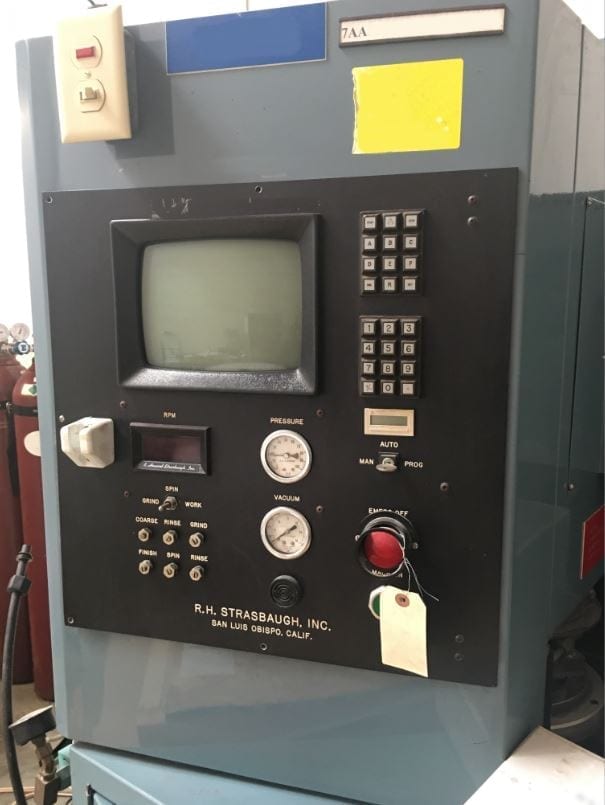 Strasbaugh 7 AA Back Grinder