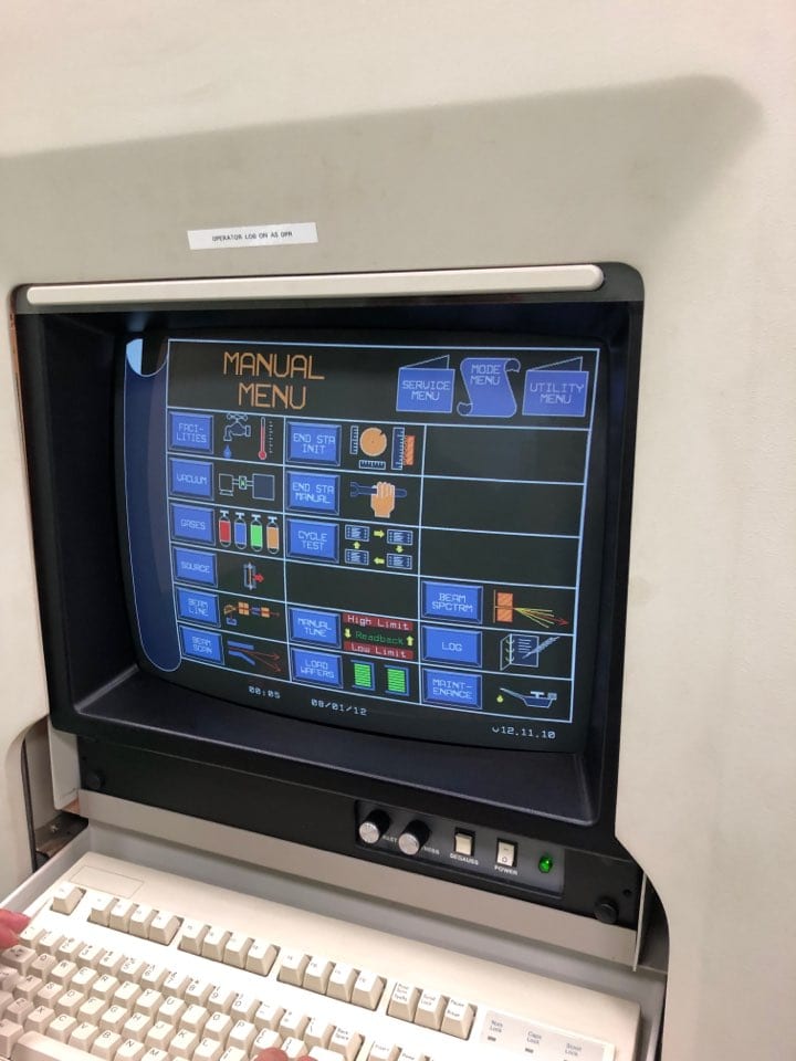 Varian E 500 Ion Implanter