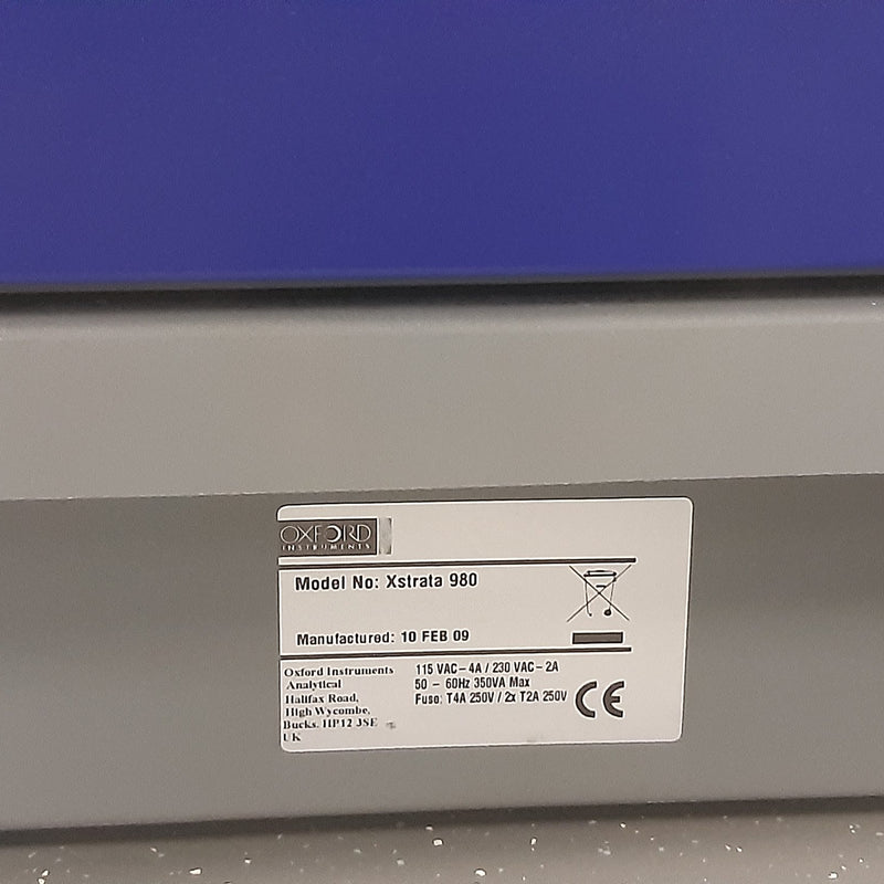 Oxford Xstrata 980 Analyzer