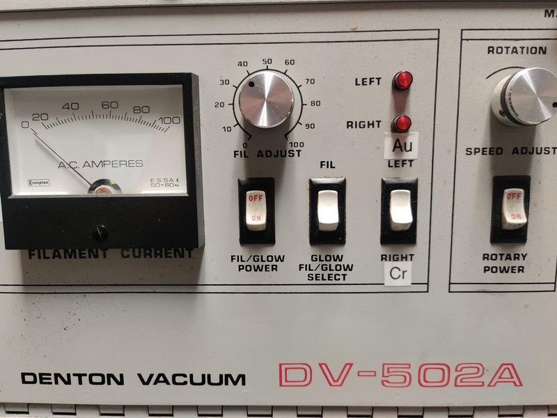 Denton DV 502 A Vacuum Evaporator