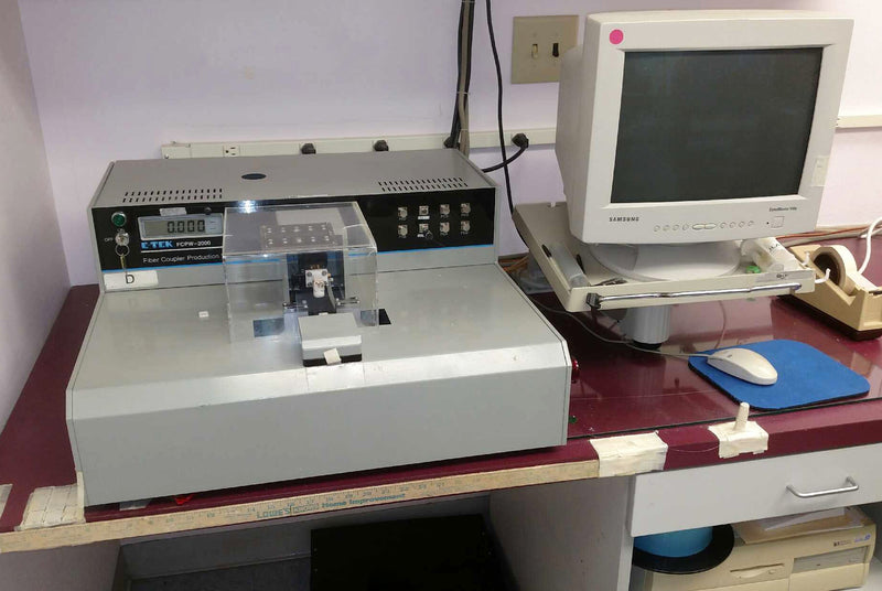 E-Tek FCPW 2000 Fiber Coupler Production Workstation