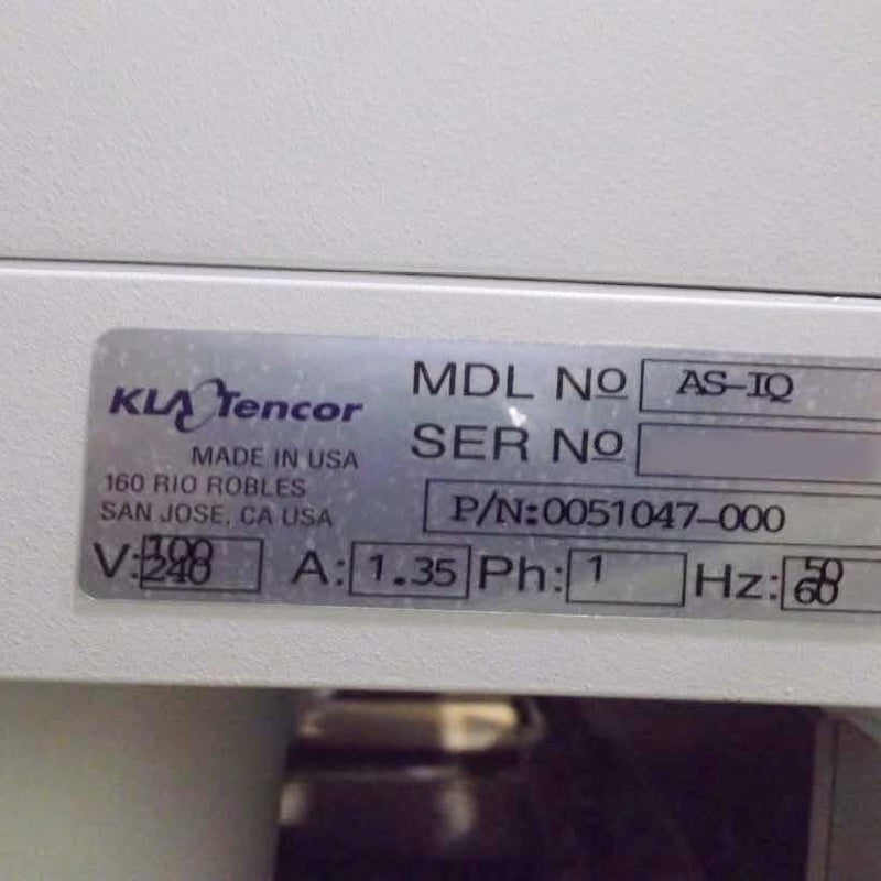 KLA Alpha Step AS-IQ