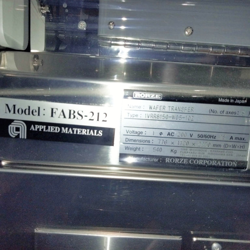 Applied Materials Mirra 3400 CMP (Chemical Mechanical Polisher)