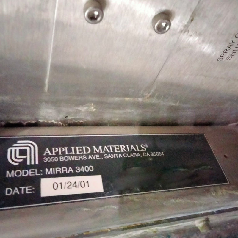 Applied Materials Mirra 3400 CMP (Chemical Mechanical Polisher)