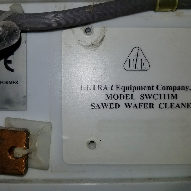 Ultra T SWC 111 M Wafer Washer