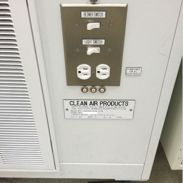 Clean Air Products CAP 303 830 30 H Bench