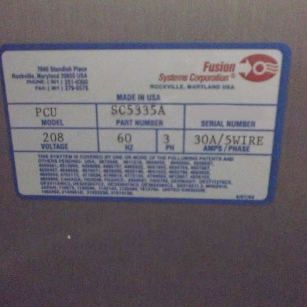 Axcelis PCU Photo Stabilizer