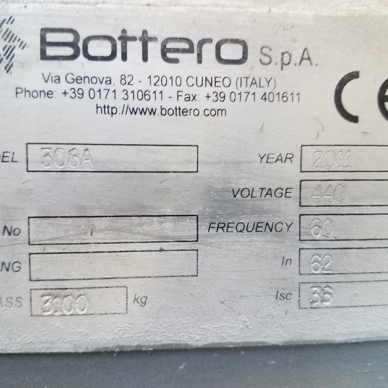 Bottero 308 A Double Edger