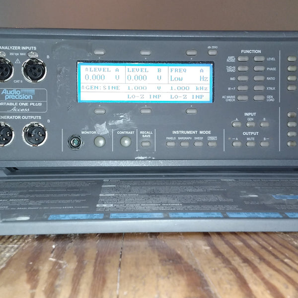 Audio Precision Portable One Plus Audio Analyzer