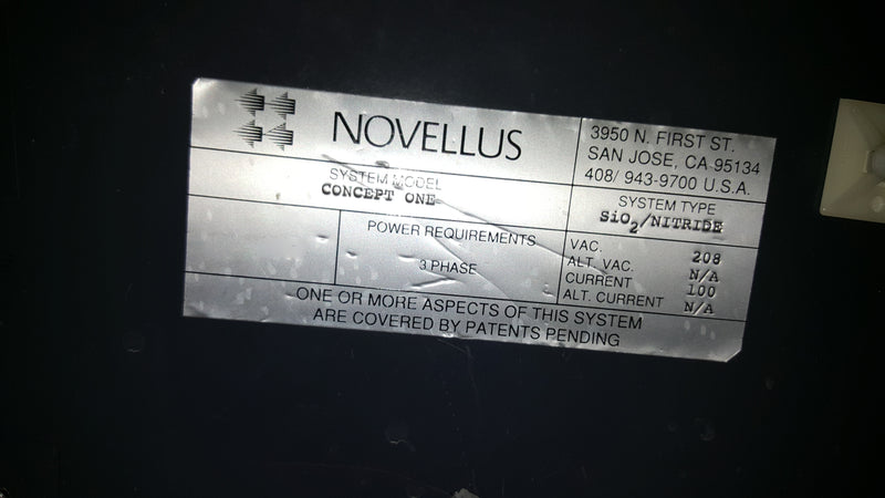 Lam / Novellus Concept One CVD (Chemical Vapor Deposition)