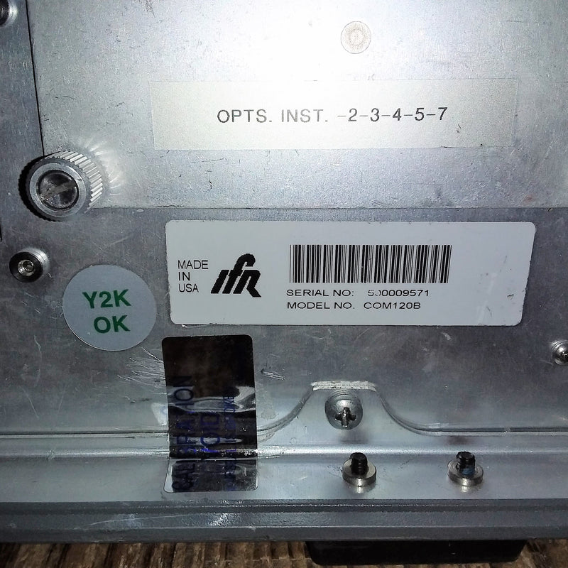 Aeroflex / IFR COM-120 B Communications Service Monitor