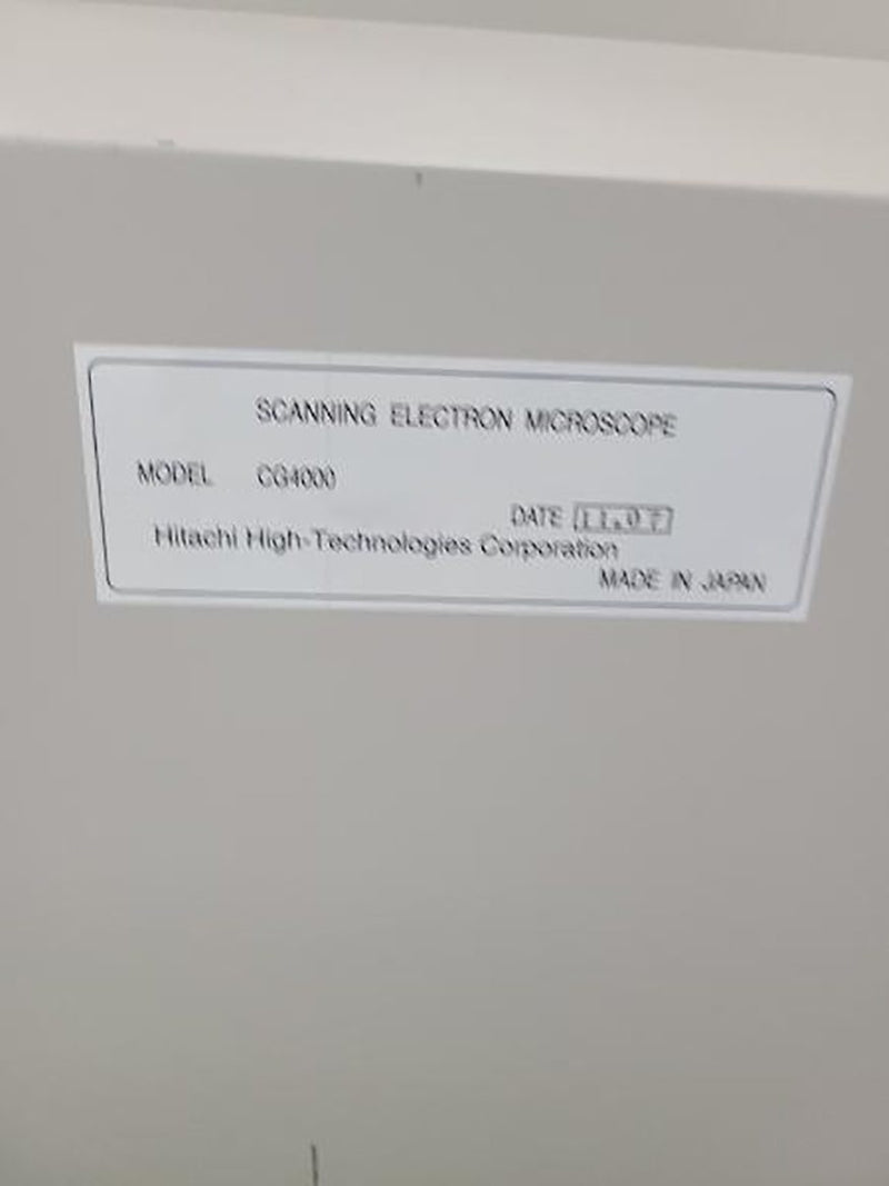 Hitachi CG 4000 CD-SEM (Critical Dimension Scanning Electron Microscope)