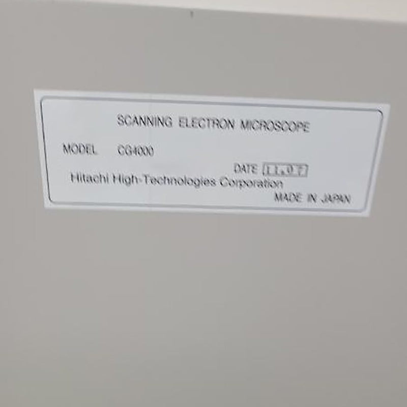 Hitachi CG 4000 CD-SEM (Critical Dimension Scanning Electron Microscope)