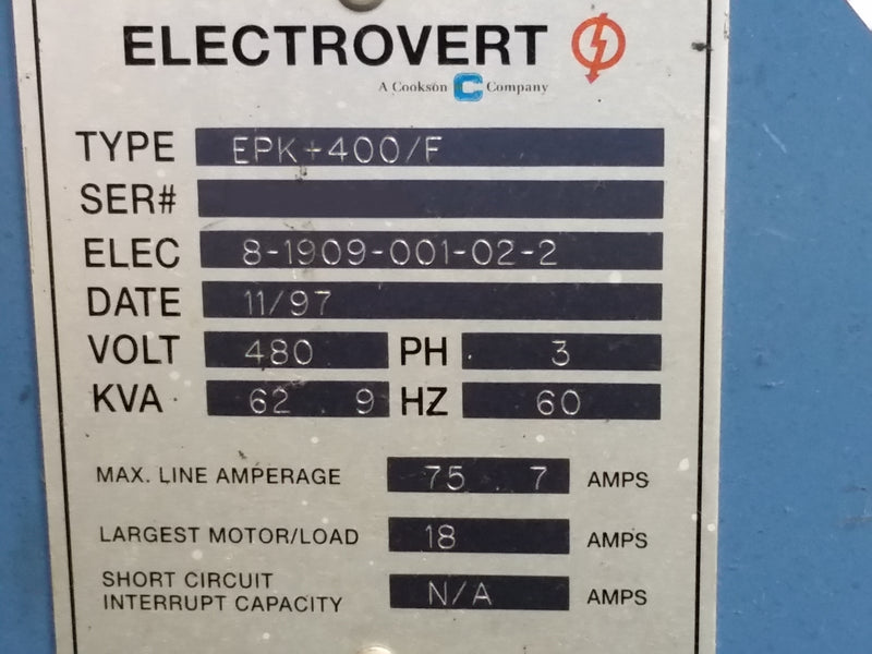 Speedline / Electrovert Econopak Plus 400 / F Wave Soldering Machine