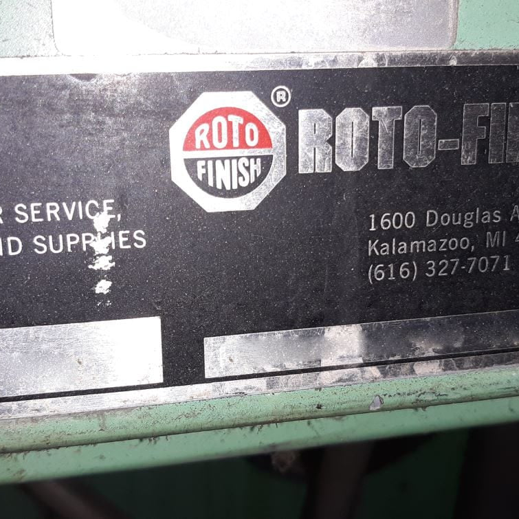 Roto Finish RHF 36 144 Deburr Vibratory