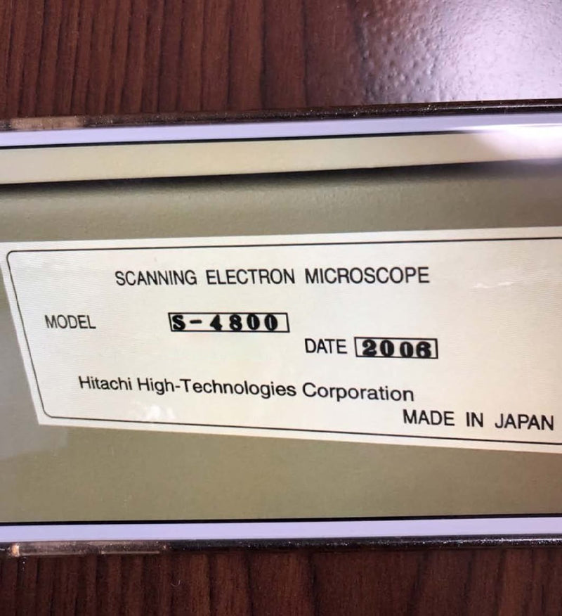 Hitachi 4800 II SEM (Scanning Electron Microscope)
