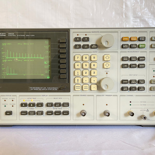 Agilent 3563 A Control Systems Analyzer
