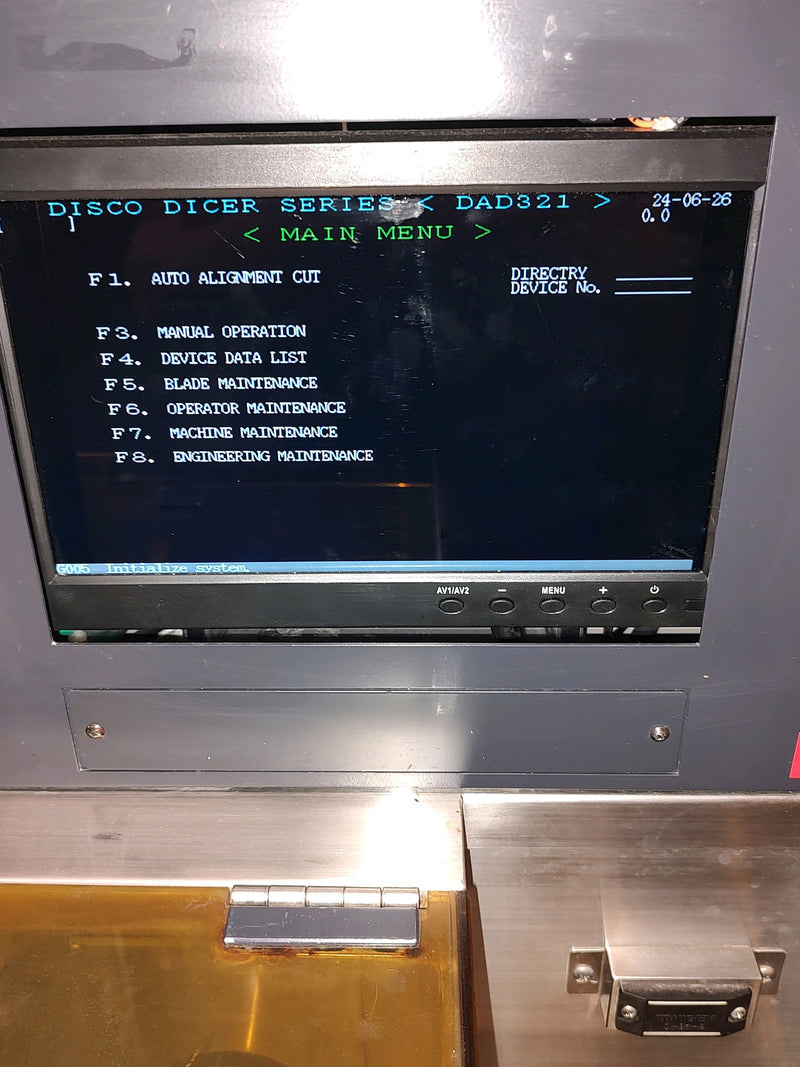 Disco DAD 3220 Automatic Dicing Saw