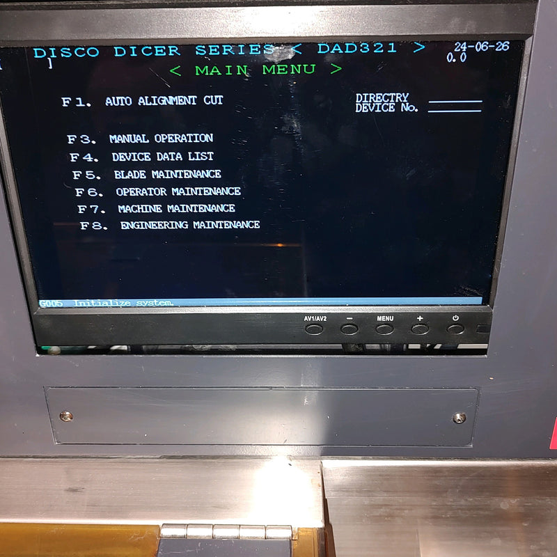 Disco DAD 3220 Automatic Dicing Saw