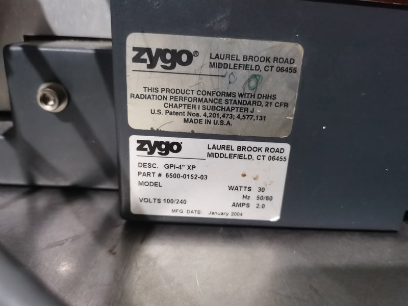 Zygo GPI XP Interferometer