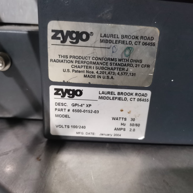 Zygo GPI XP Interferometer