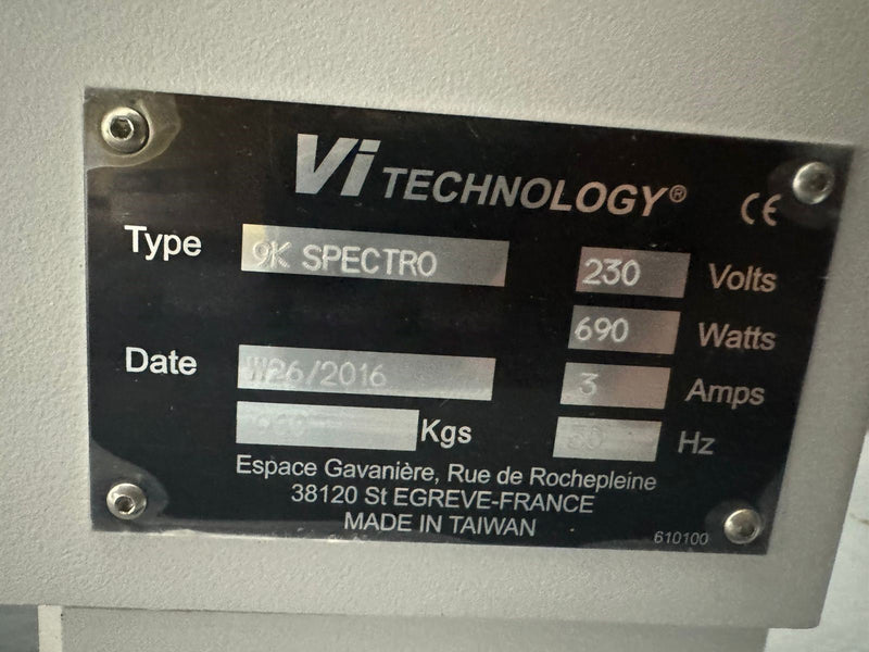 Vi Technology 9 K Spectro AOI (Automated Optical Inspection)