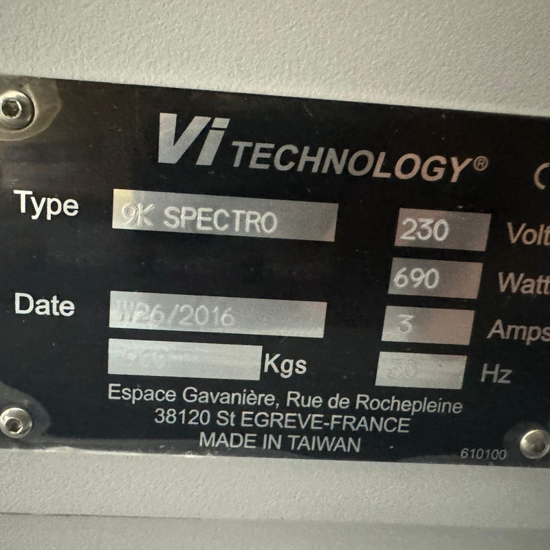 Vi Technology 9 K Spectro AOI (Automated Optical Inspection)