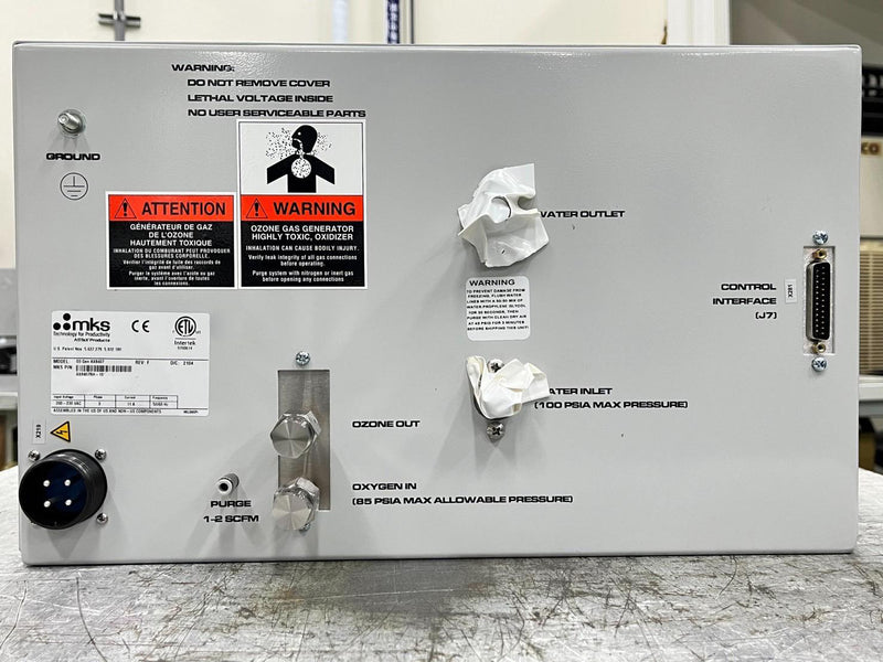 MKS AX 8407 Ozone Generator