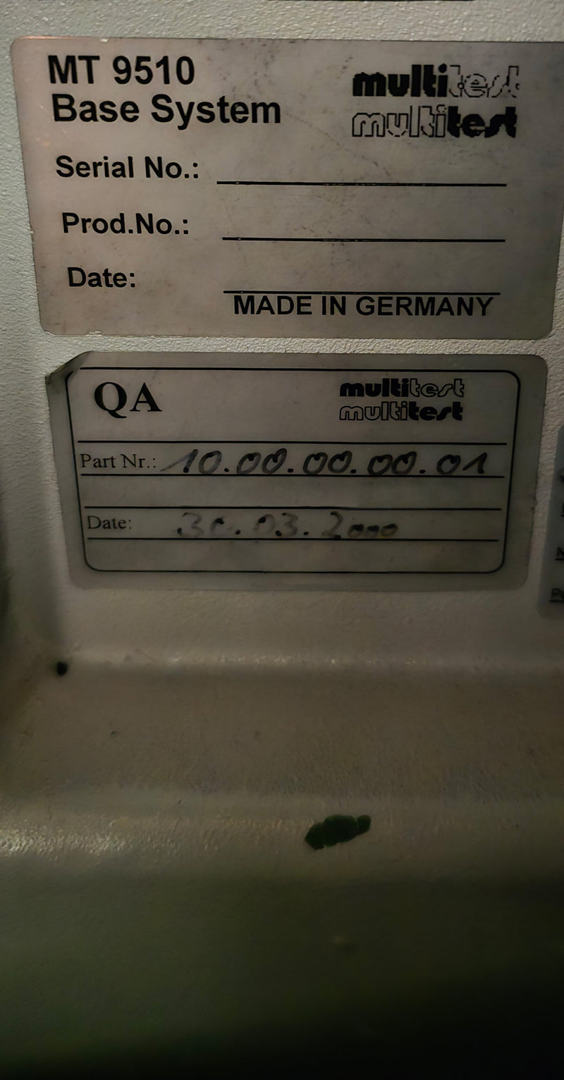 Multitest MT 9510 Handler