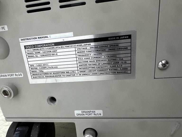 Disco DFG 8560 Grinder
