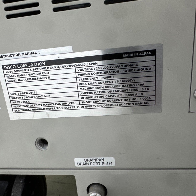 Disco DFG 8560 Grinder