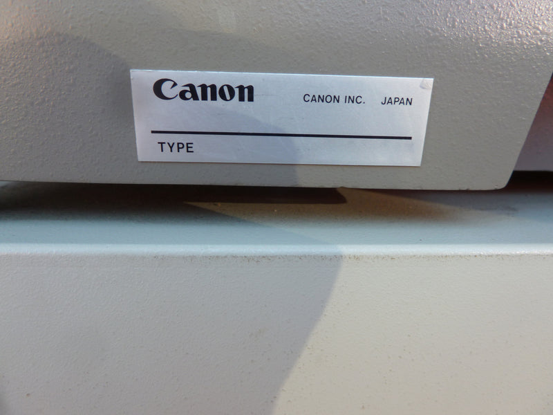 Canon PLA 600 F Proximity Contact Mask Aligner