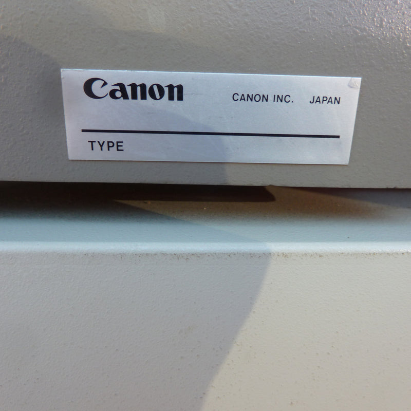 Canon PLA 600 F Proximity Contact Mask Aligner