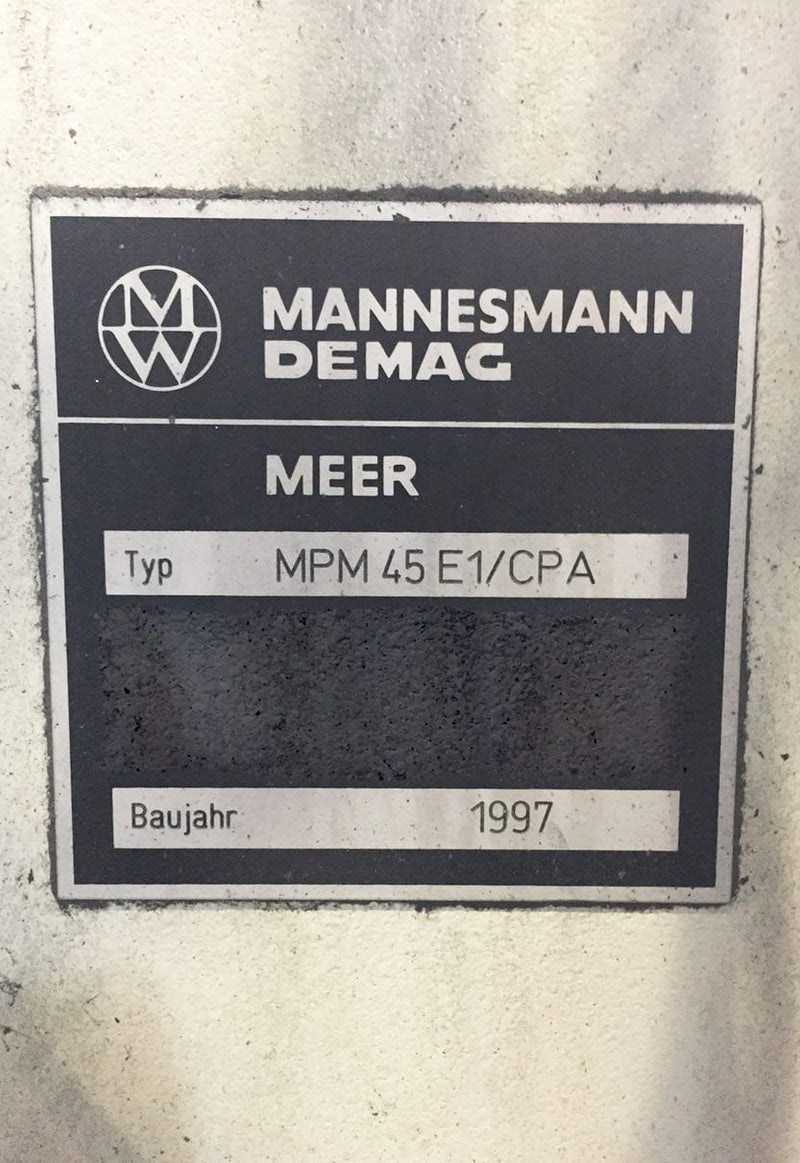 Mannesmann MPM 45 E 1 CPA Press