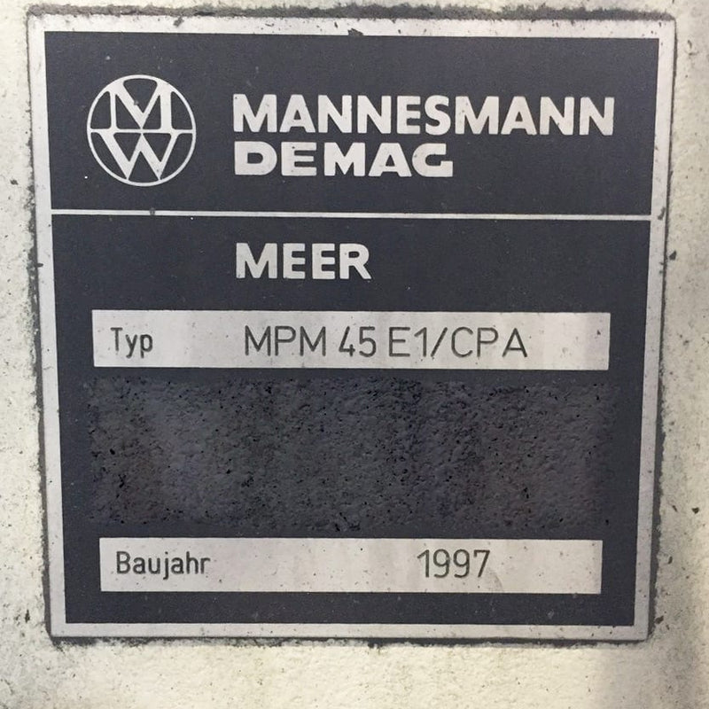 Mannesmann MPM 45 E 1 CPA Press